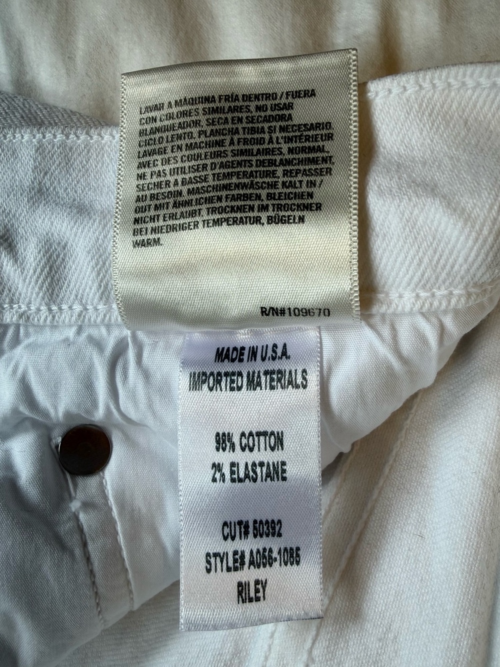 AGOLDE Riley High Rise Straight Jeans in Blurred - Picture 15 of 15
